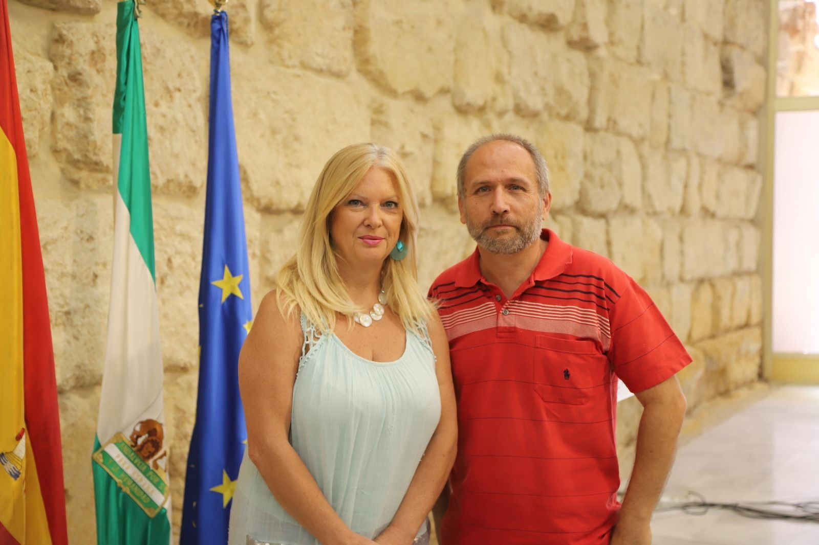 Cristina Pedrajas y Pancho Gamero.