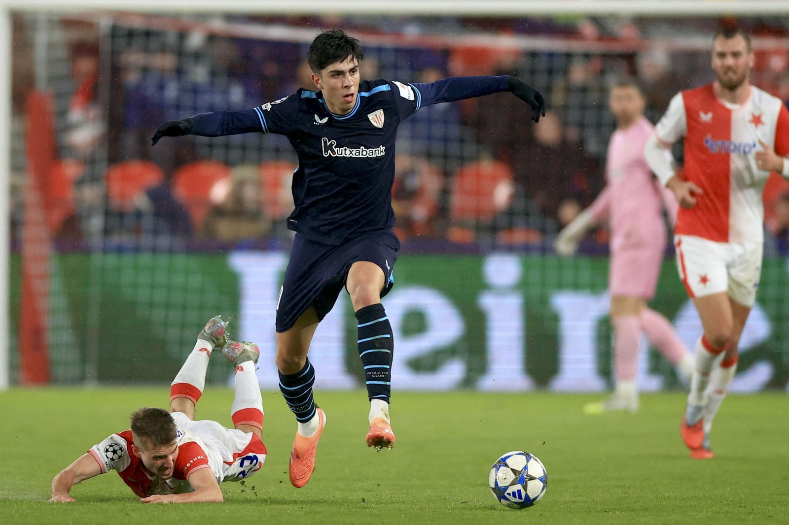 Las imágenes del Slavia Praga-Athletic