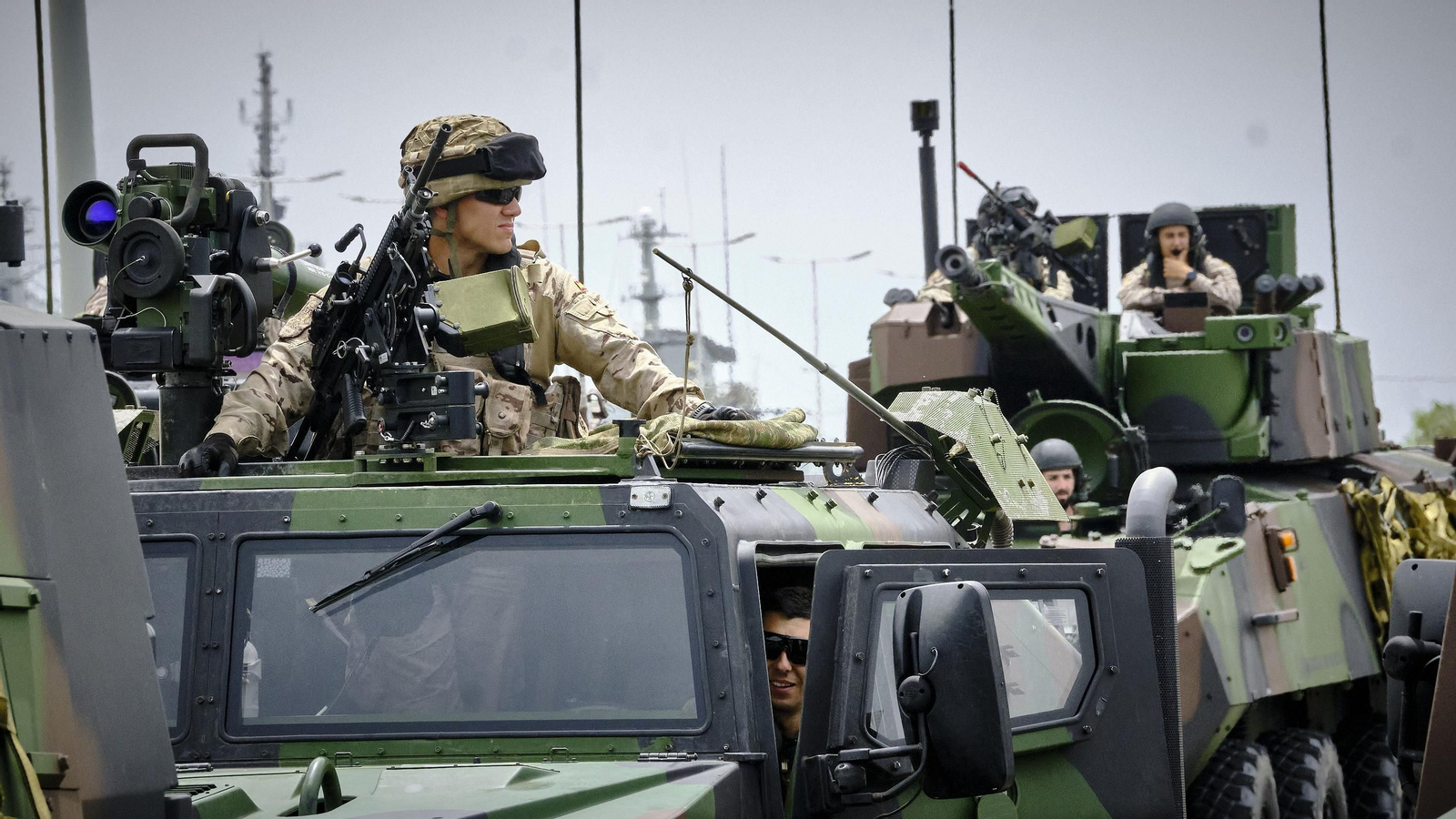 El Rey Felipe VI en las maniobras Flotex 2022