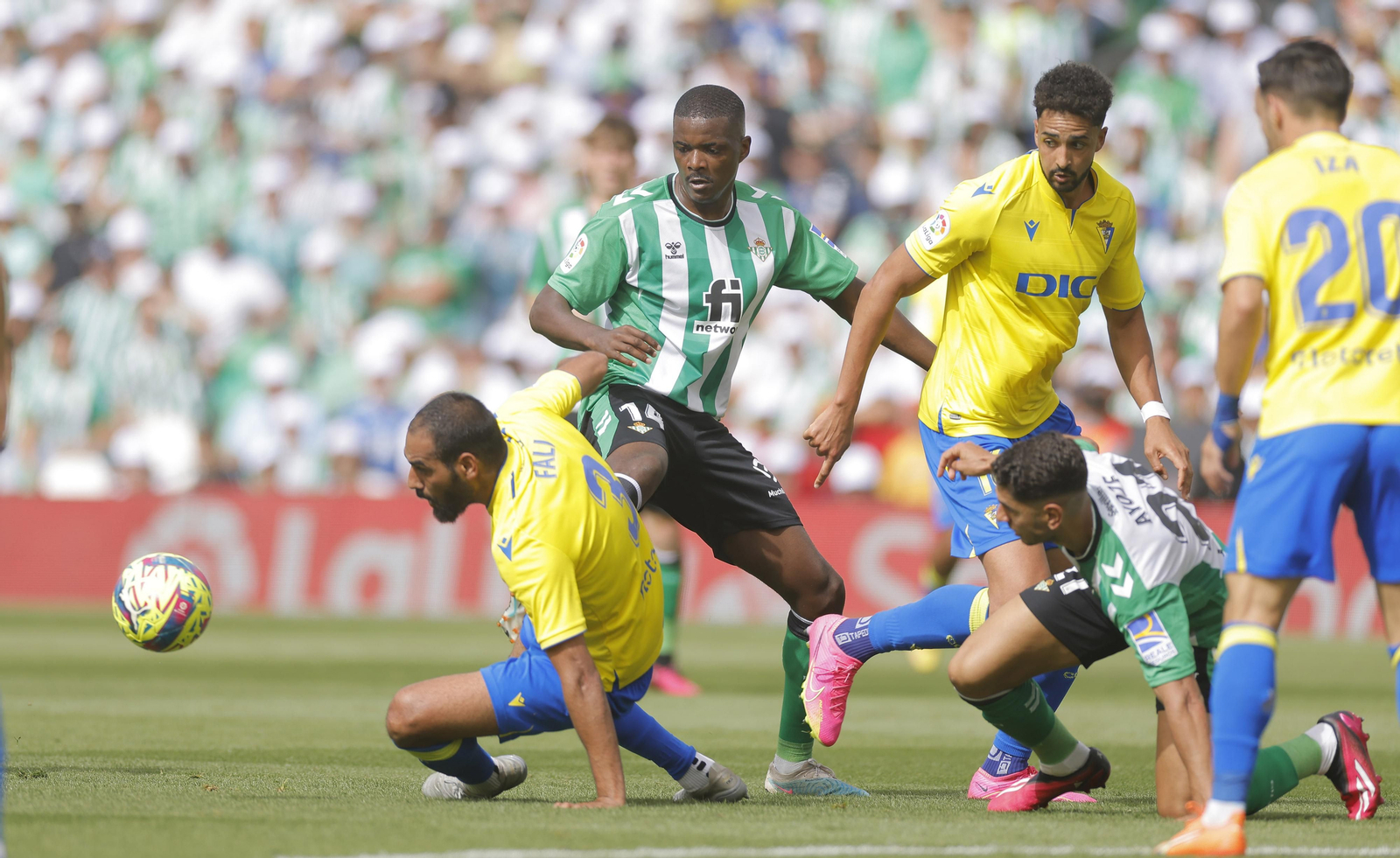 Las imágenes del Real Betis-Cádiz CF