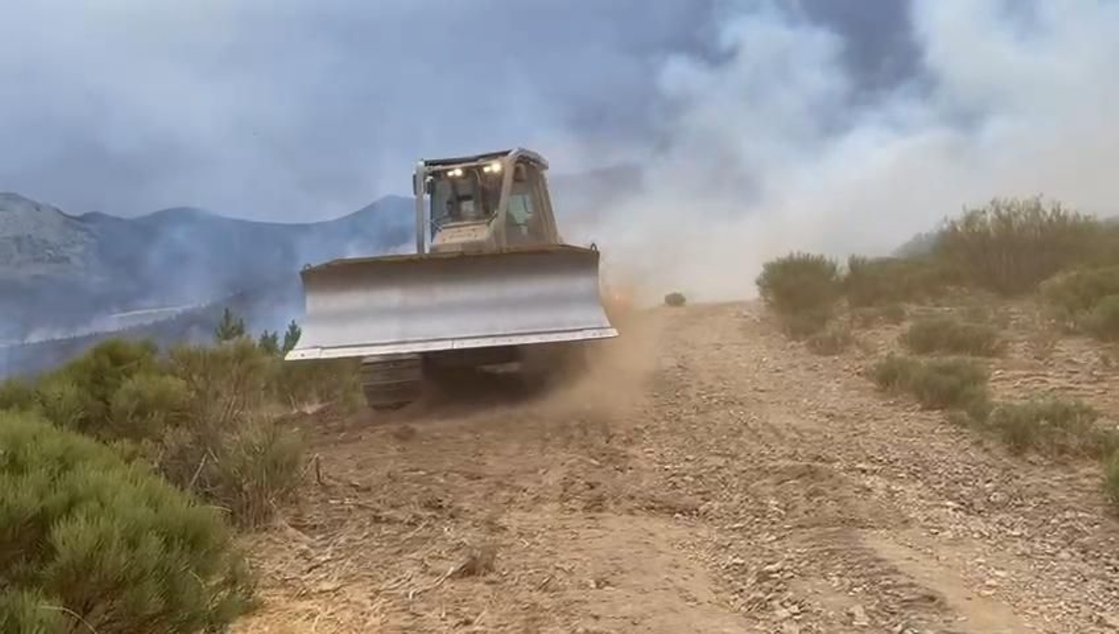 La Brigada Guzmán el Bueno de Córdoba se suma a la lucha contra los incendios en León