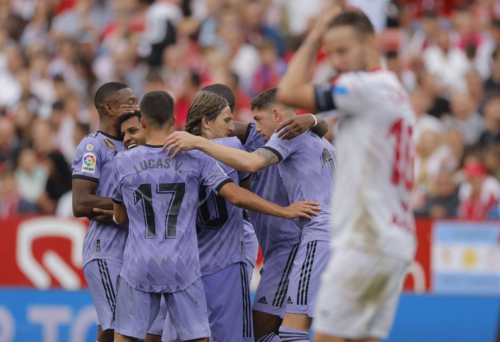 Las imágenes del Sevilla-Madrid