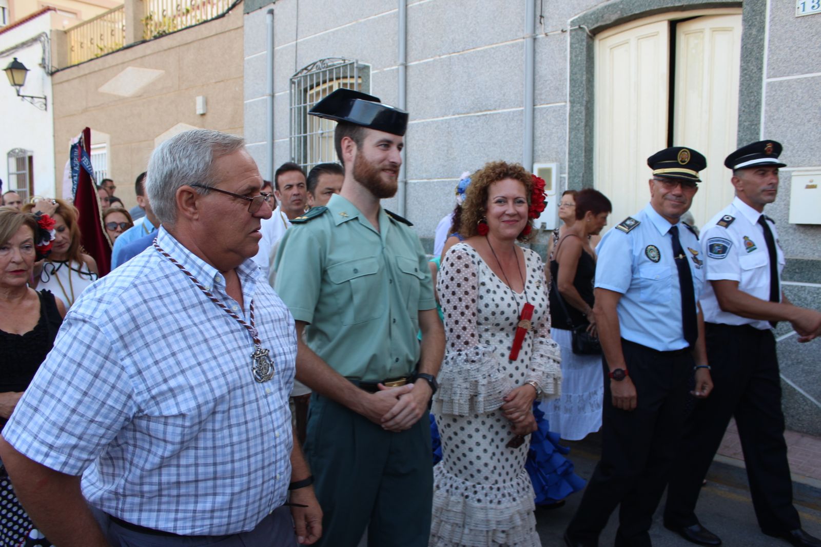 Imágenes de la procesión de San Joaquín en Garrucha