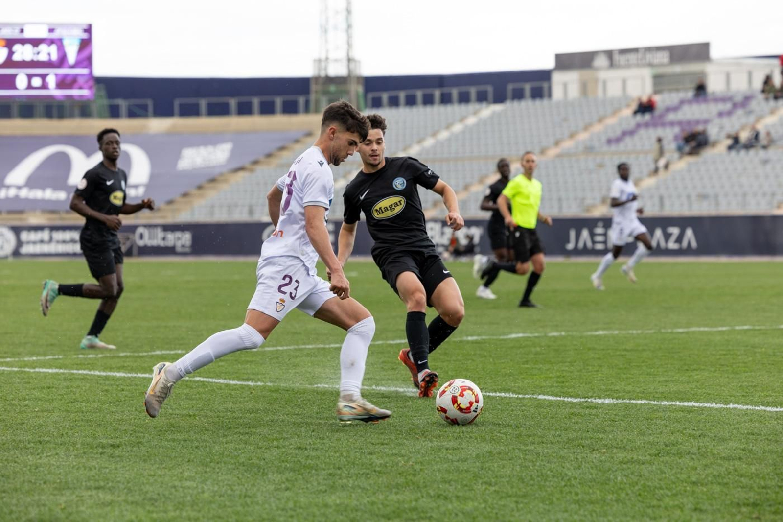 Las mejores fotos de la goleada del Real Jaén al Poli Ejido