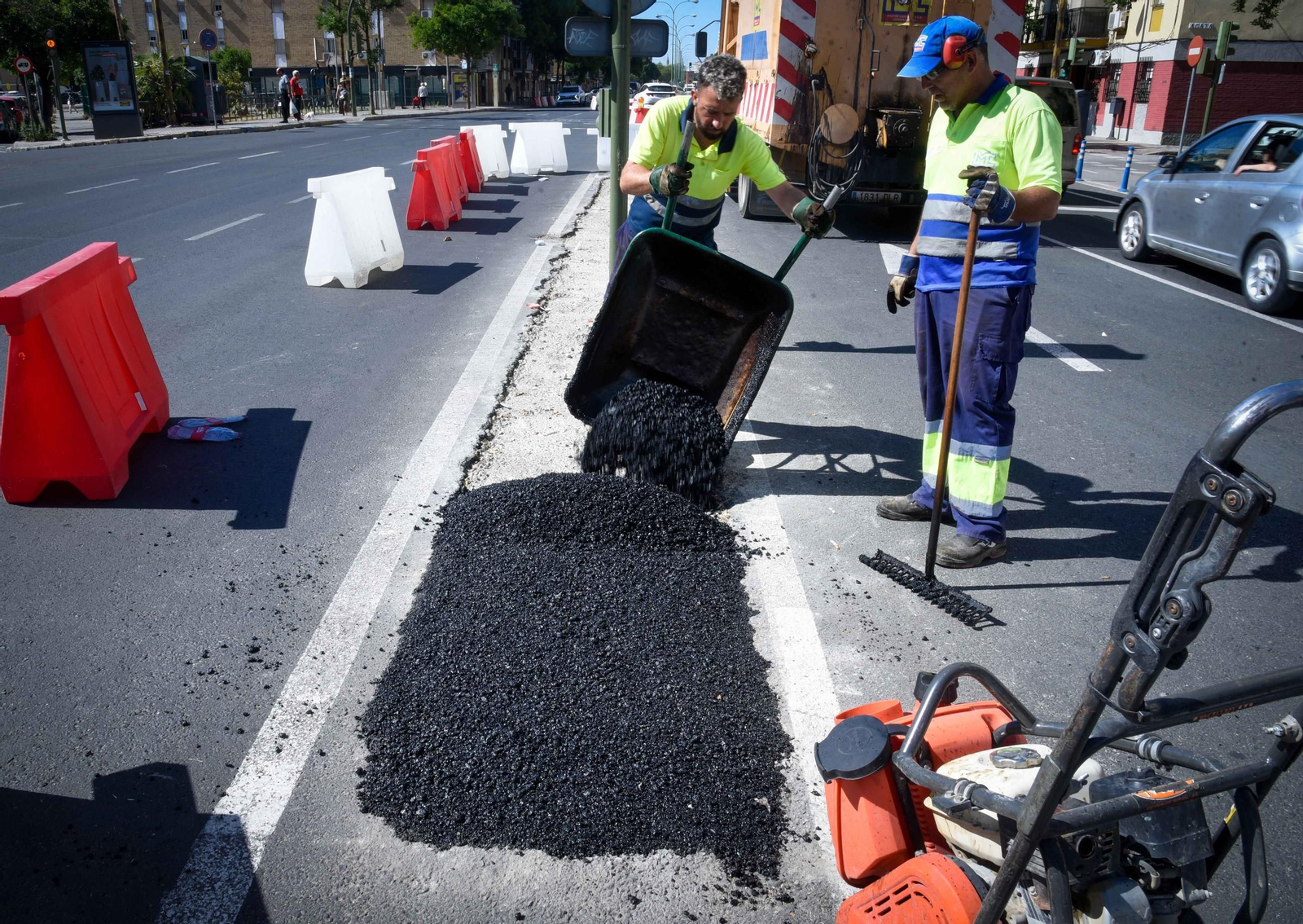 La primera fase de la construcción de la Línea 3 Norte de Metro de Sevilla