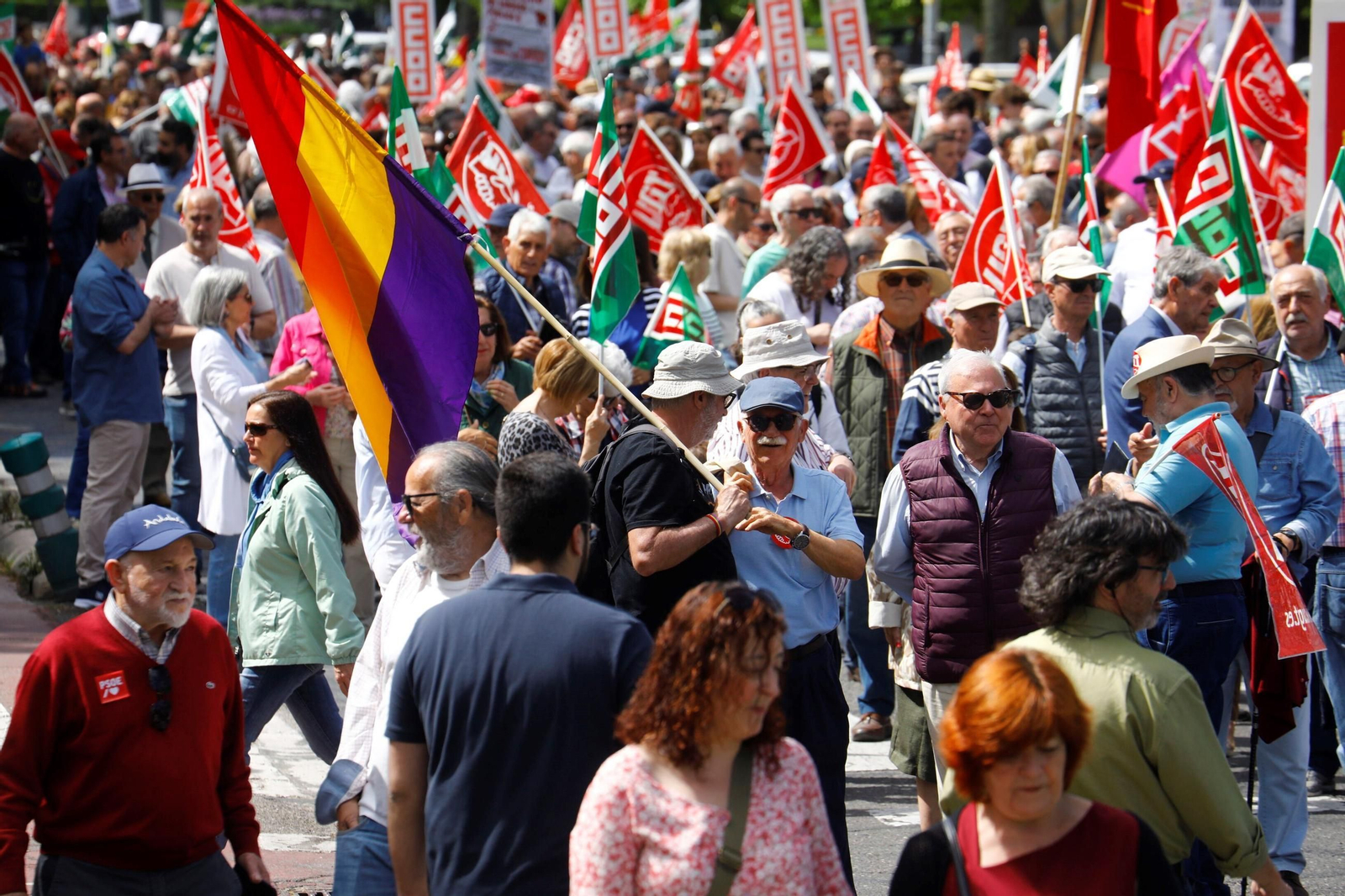 Todas las imágenes de la manifestación del 1 de mayo en Córdoba Todas las imágenes de la manifestación del 1 de mayo en Córdoba