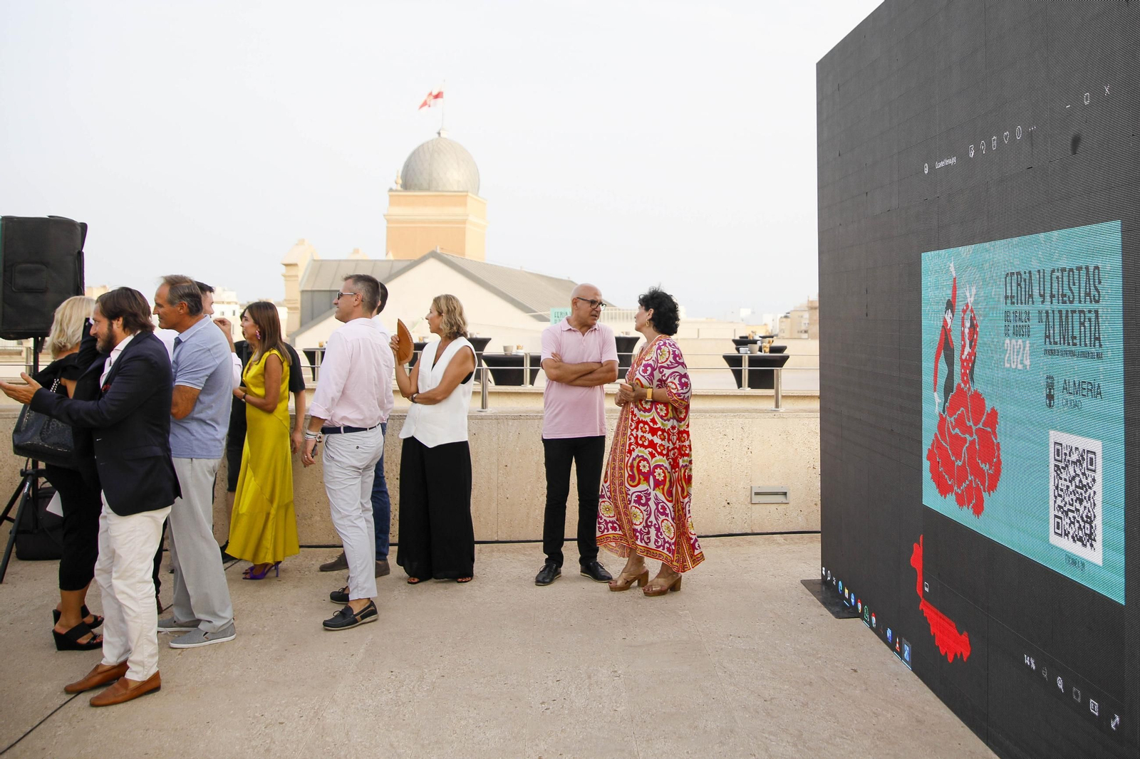 Presentación de la Feria de Almería 2024 en honor de la Virgen del Mar, en imágenes
