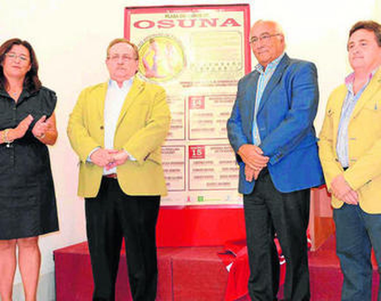 Una imagen del acto de presentación del XIV Encuentro andaluz de escuelas taurinas que se celebrará en Osuna.