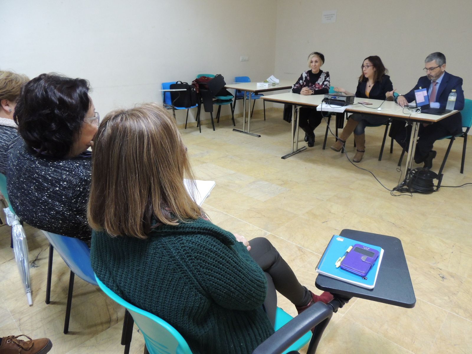 Un momento de las jornadas que tuvieron lugar en la Gota de Leche.