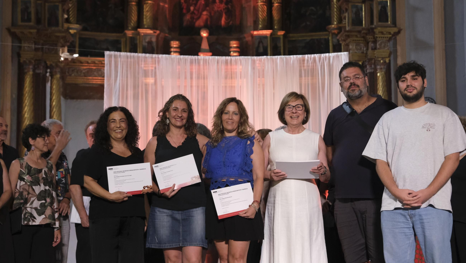 Entrega de diplomas a los alumnos de la Academia Musical del Festival de Vélez Blanco