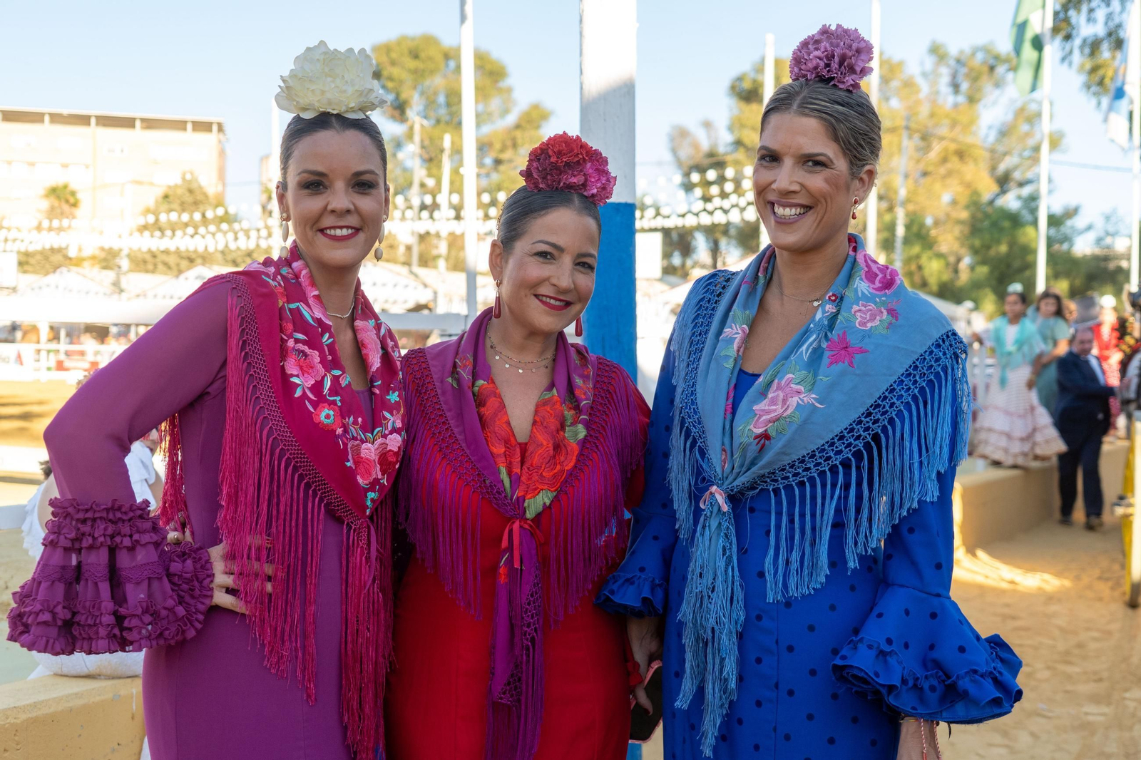 Imágenes del ambiente nocturno del 11 de octubre en la Feria del Caballo 2025