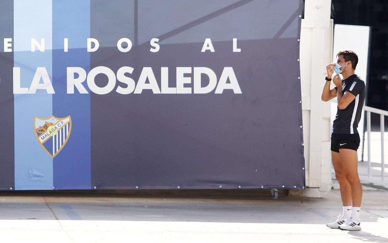 Las fotos del entrenamiento del Málaga