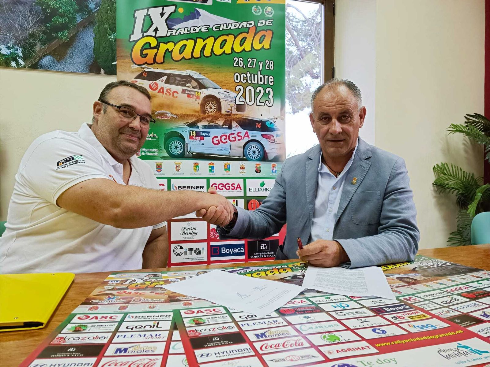 Firma del convenio entre ambos entes