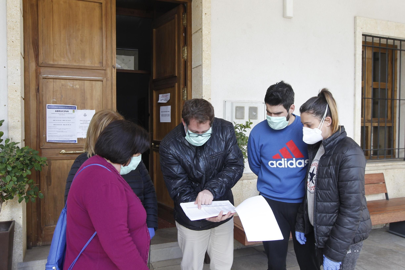 Mañana de casquina en Abrucena