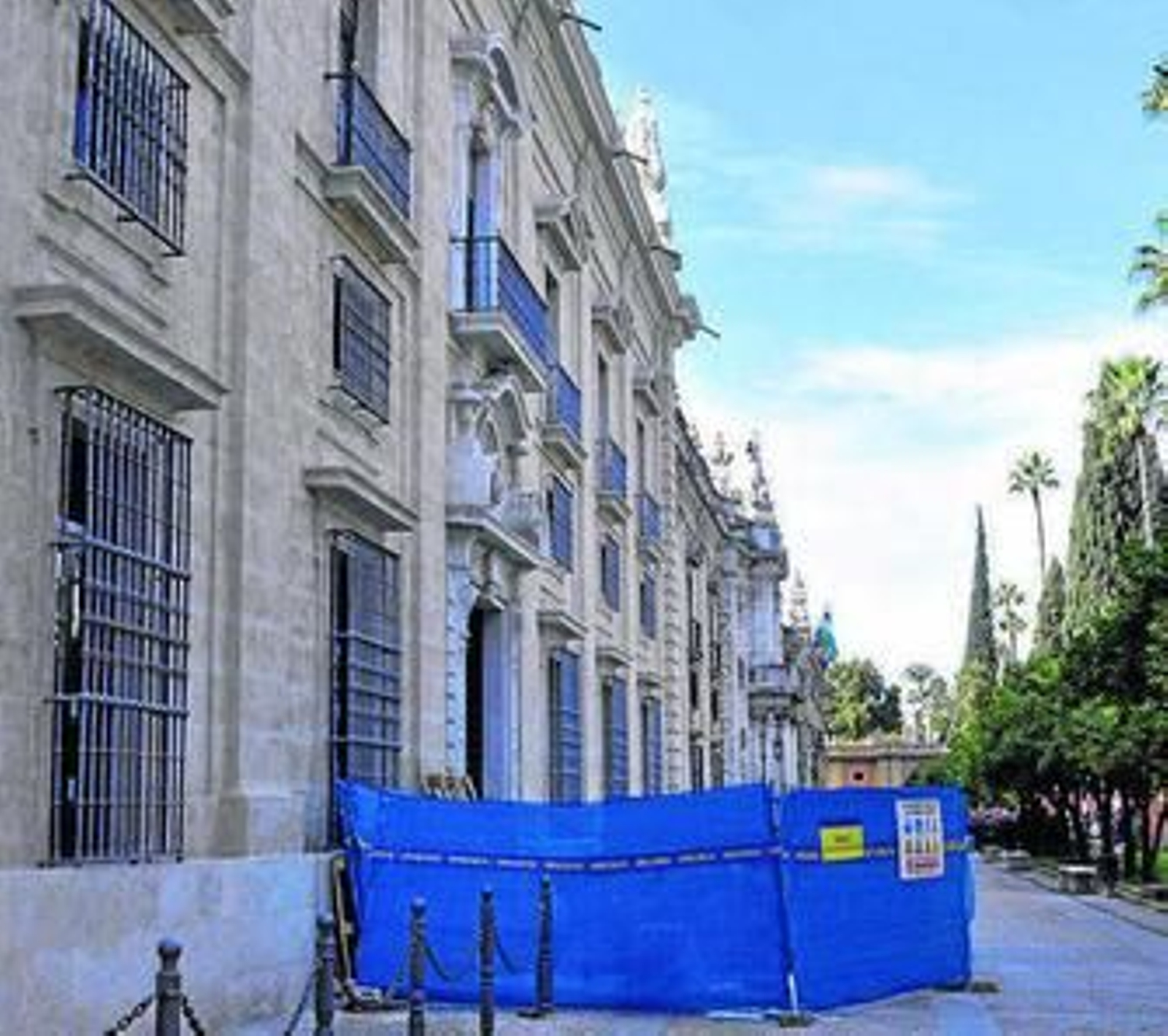 La zona del Rectorado conocida como las casas de los ingenieros.