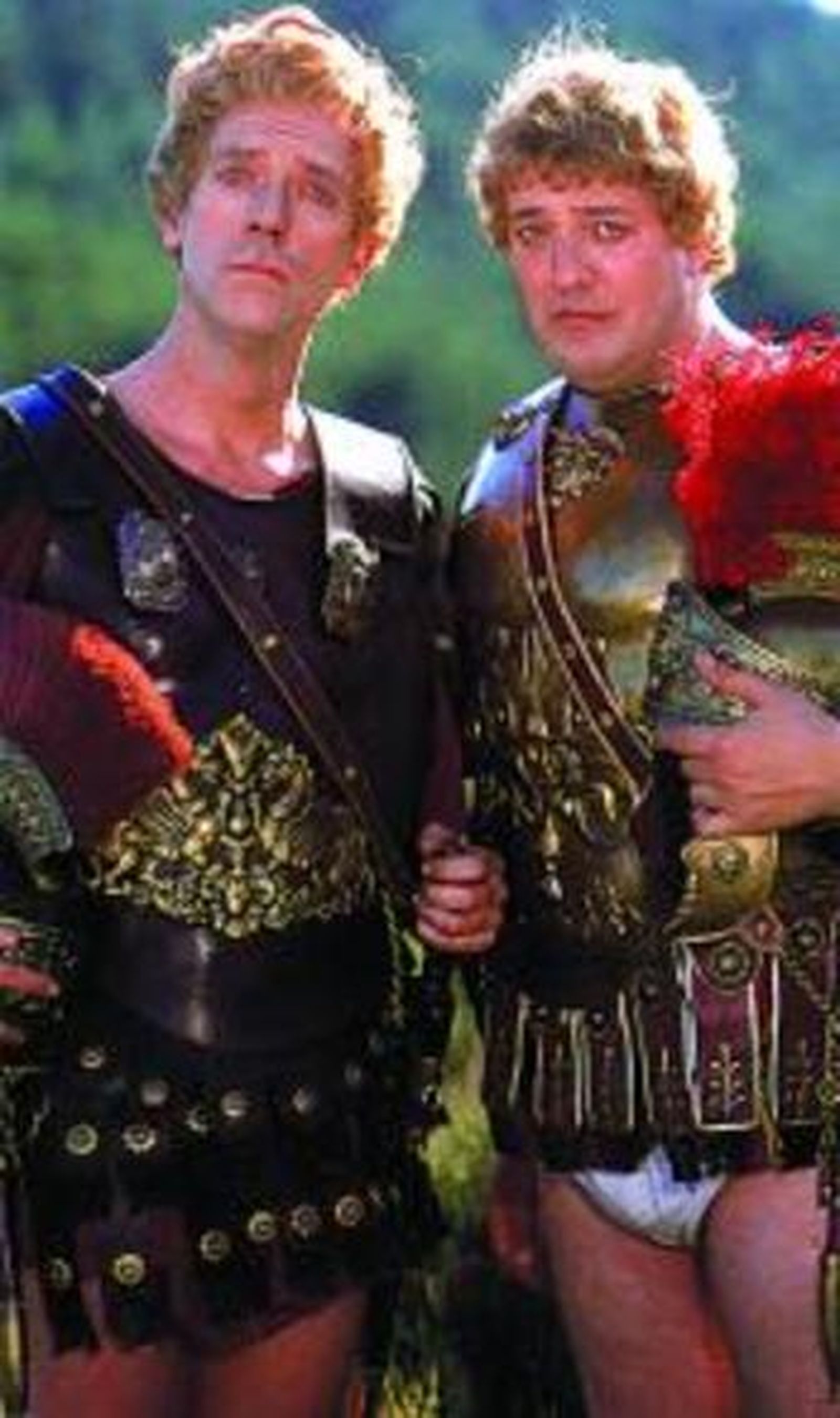 Hugh Laurie y Stephen Fry.