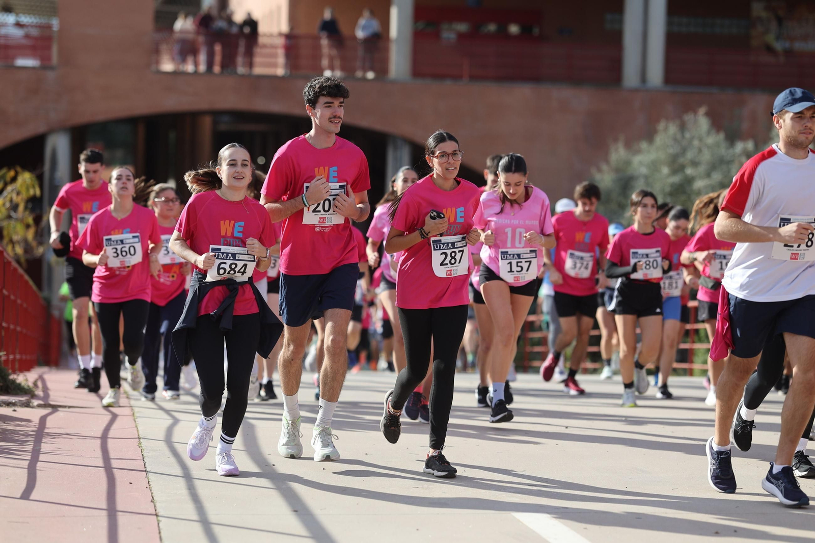 La carrera solidaria We Run de la UMA, en fotos