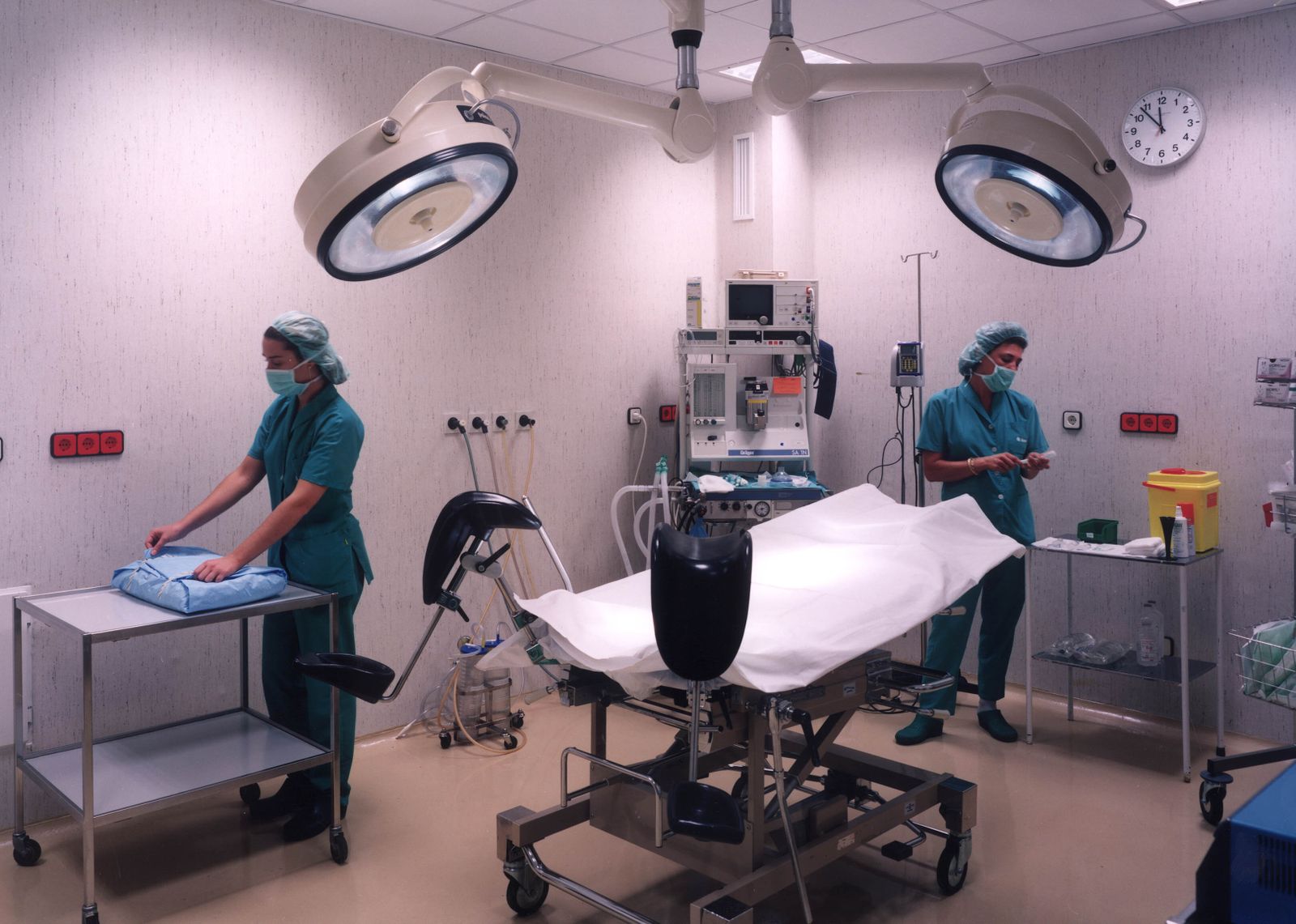 Imagen de archivo de una sala de partos en un hospital.