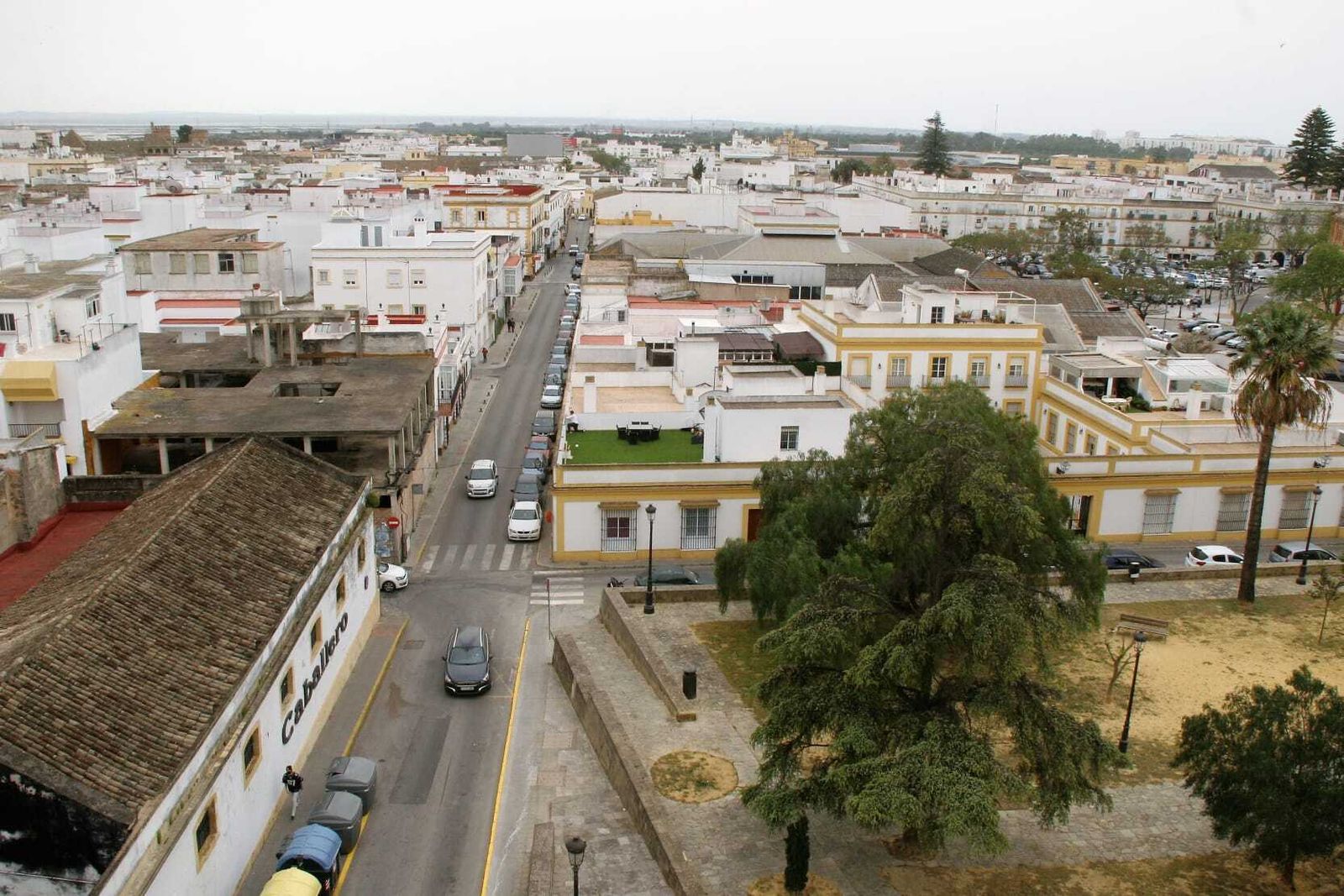 El tramo de la calle San Francisco que será objeto de renovación de la infraestructura hidráulica.