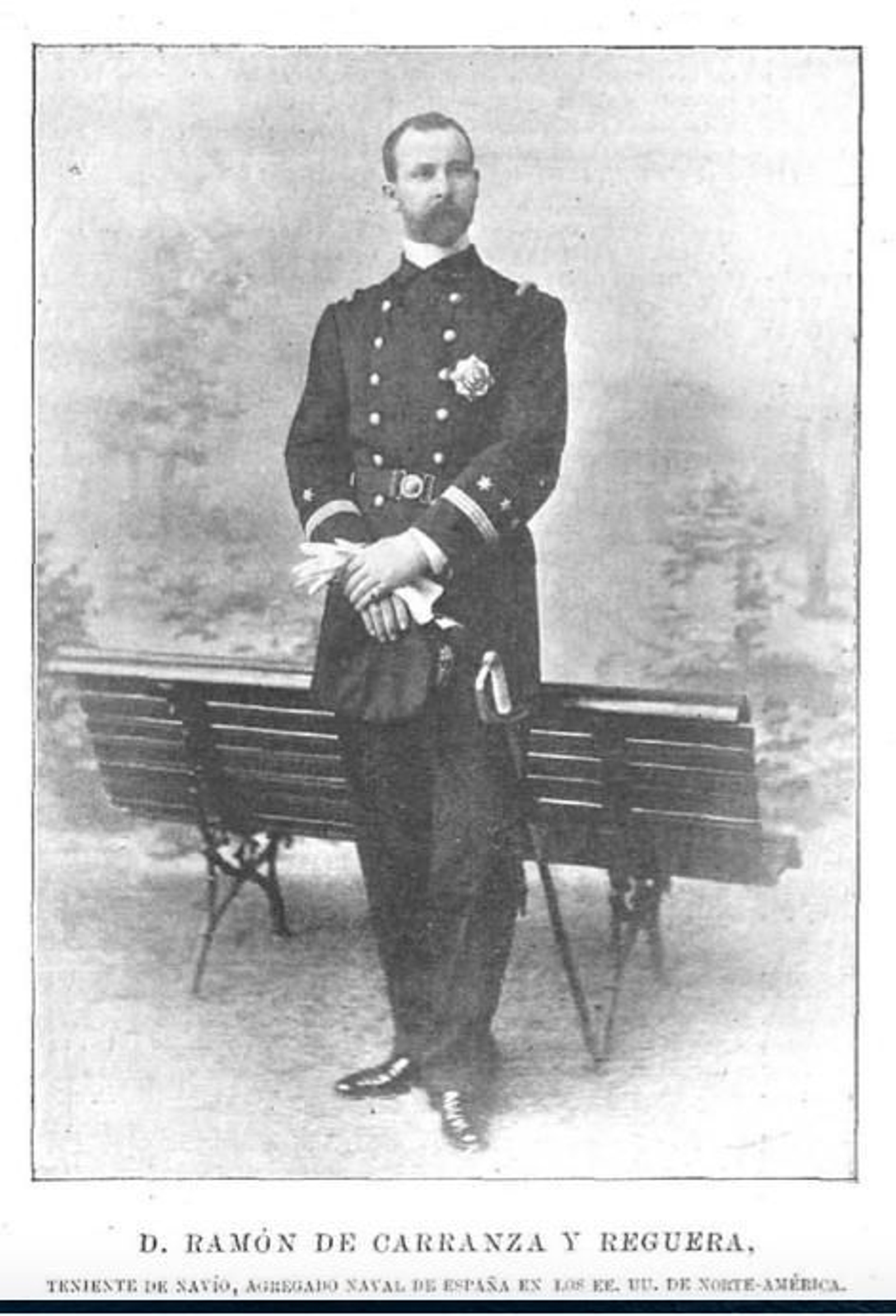 Ramón de Carranza en 1898