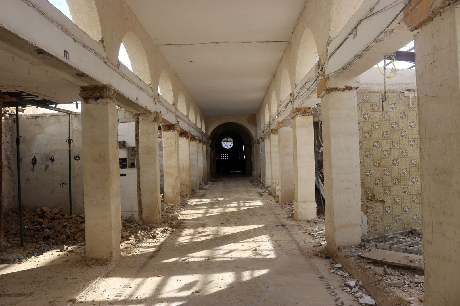 Las obras del Mercado de Abastos de Puerto Real