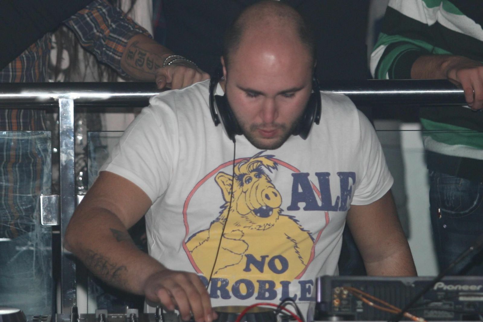 Kiko Rivera durante un concierto.