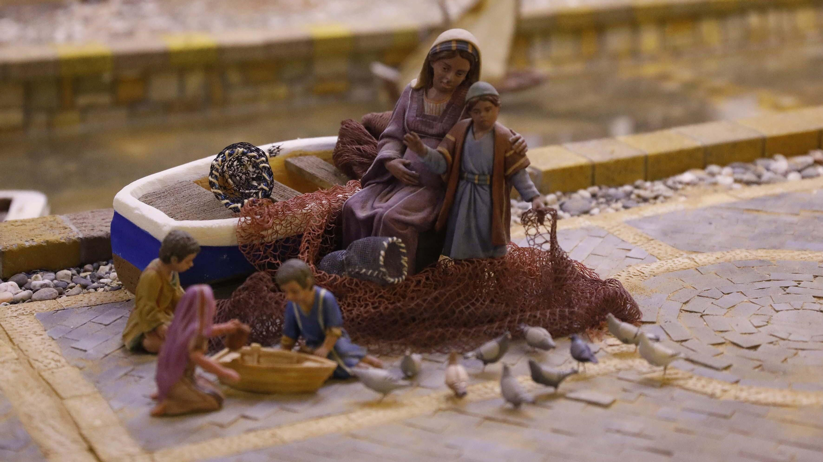 Las fotos del Belén de la Asociación Belenista:  Oro, Incienso y Mirra