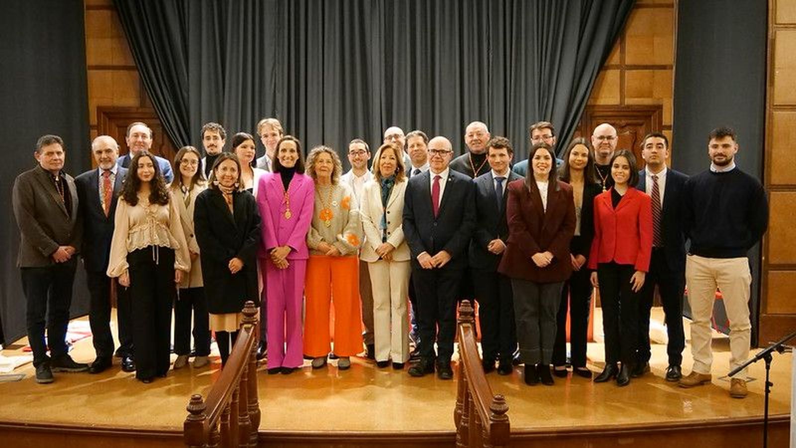 Los galardonados en la sexta edición de los reconocimientos al talento del estudiantado de la UGR