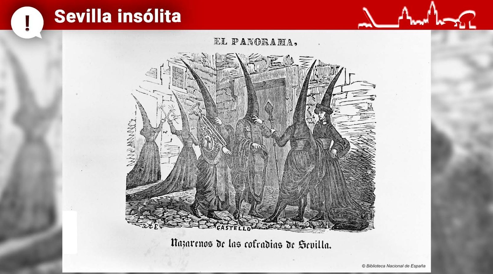 La Semana Santa en Sevilla (1838).