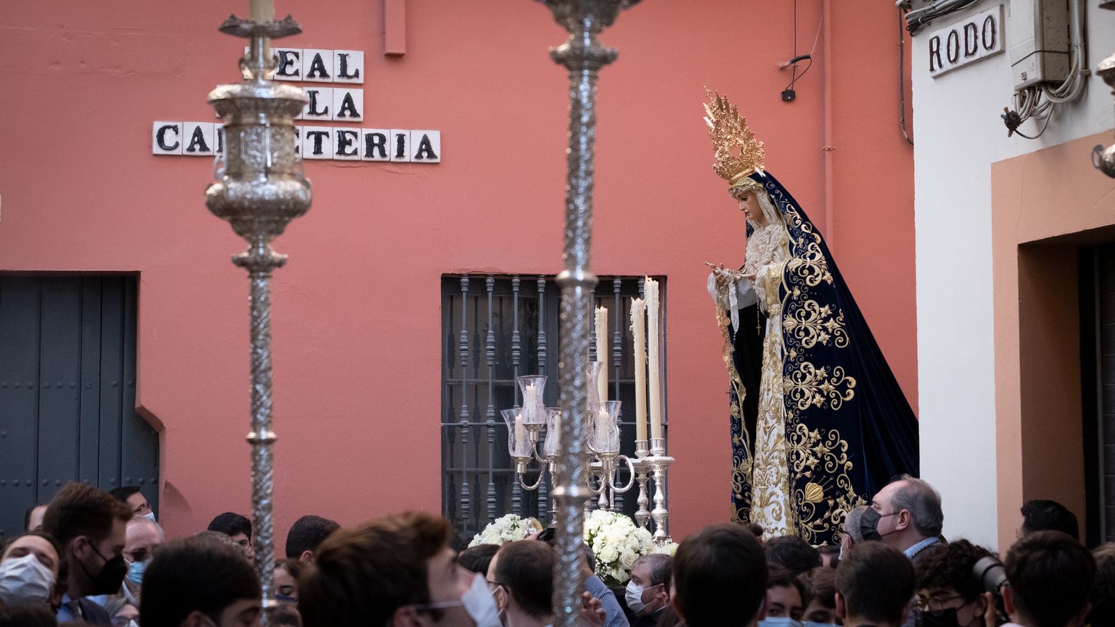 El rosario de la Virgen de Guadalupe de Las Aguas, en imágenes