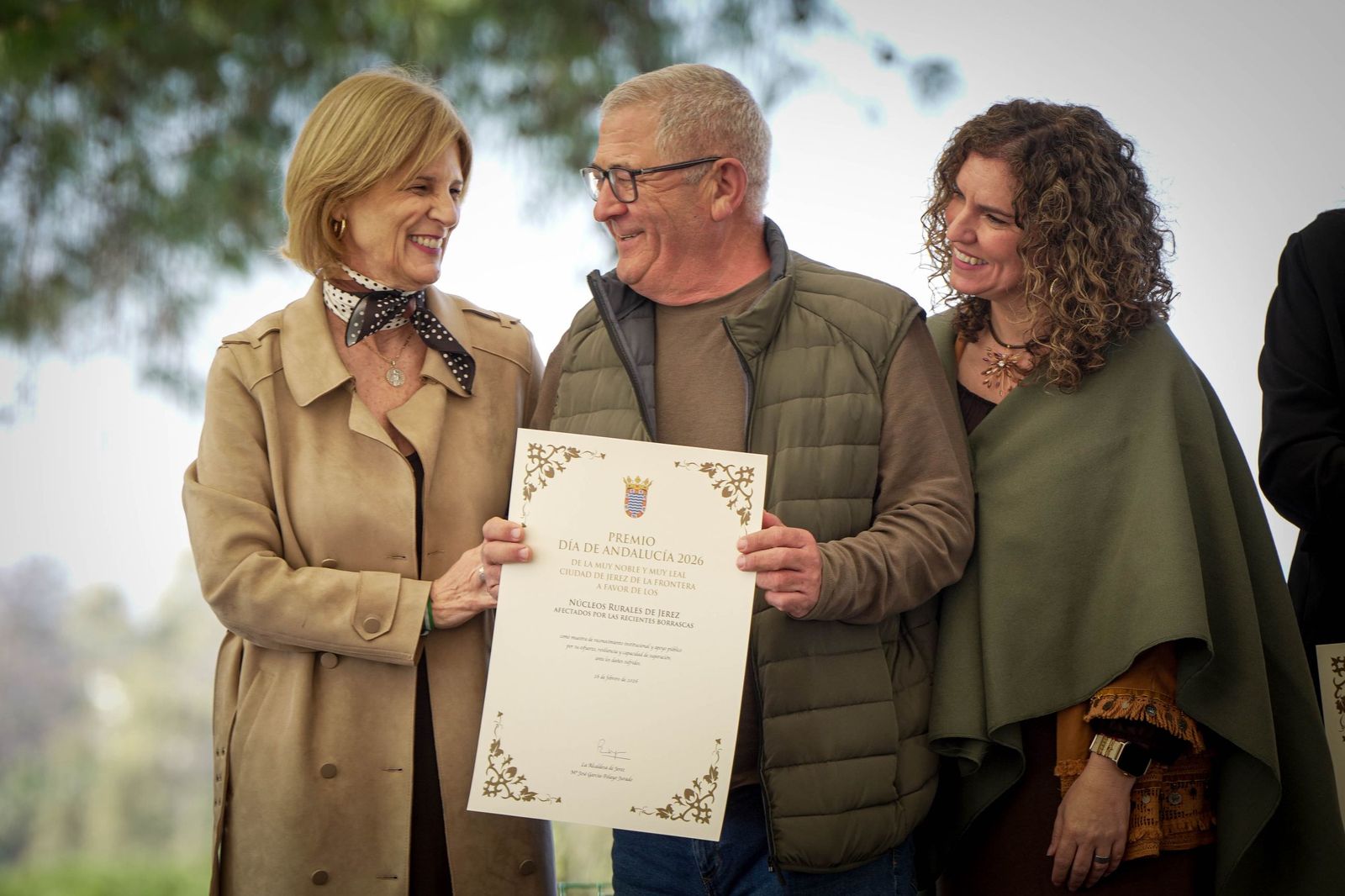Imágenes de la entrega de Premios de Andalucía a los Núcleos Rurales de Jerez