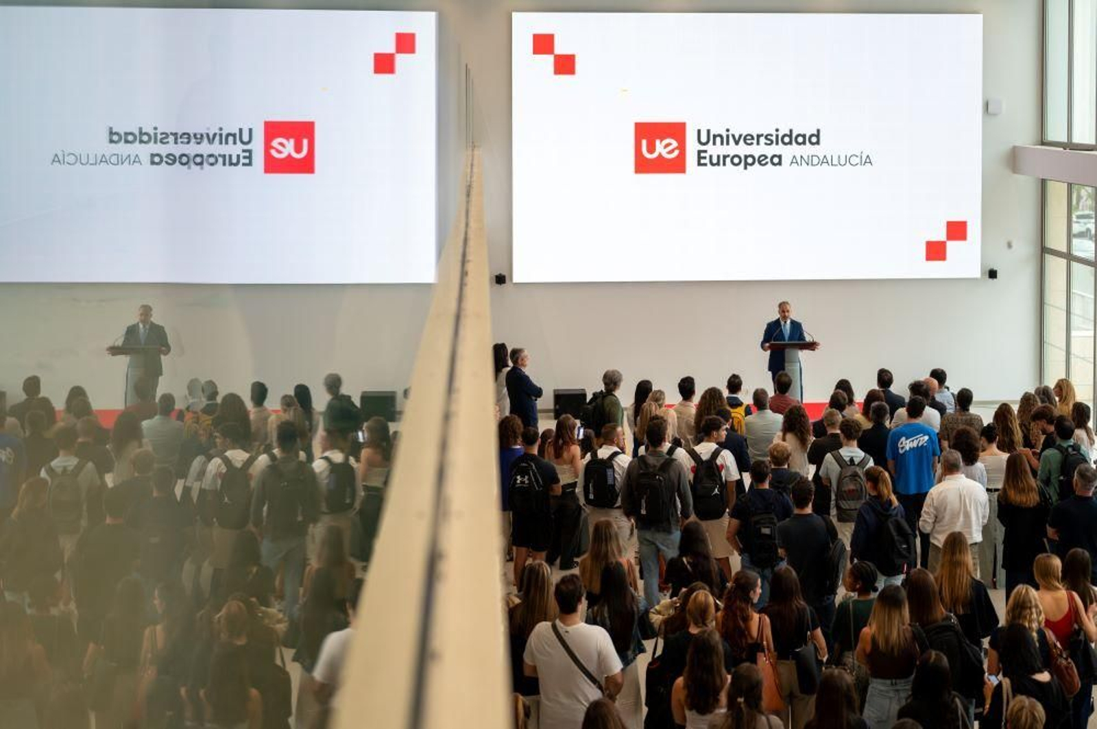 Primer día de clase en la Universidad Europea de Andalucía