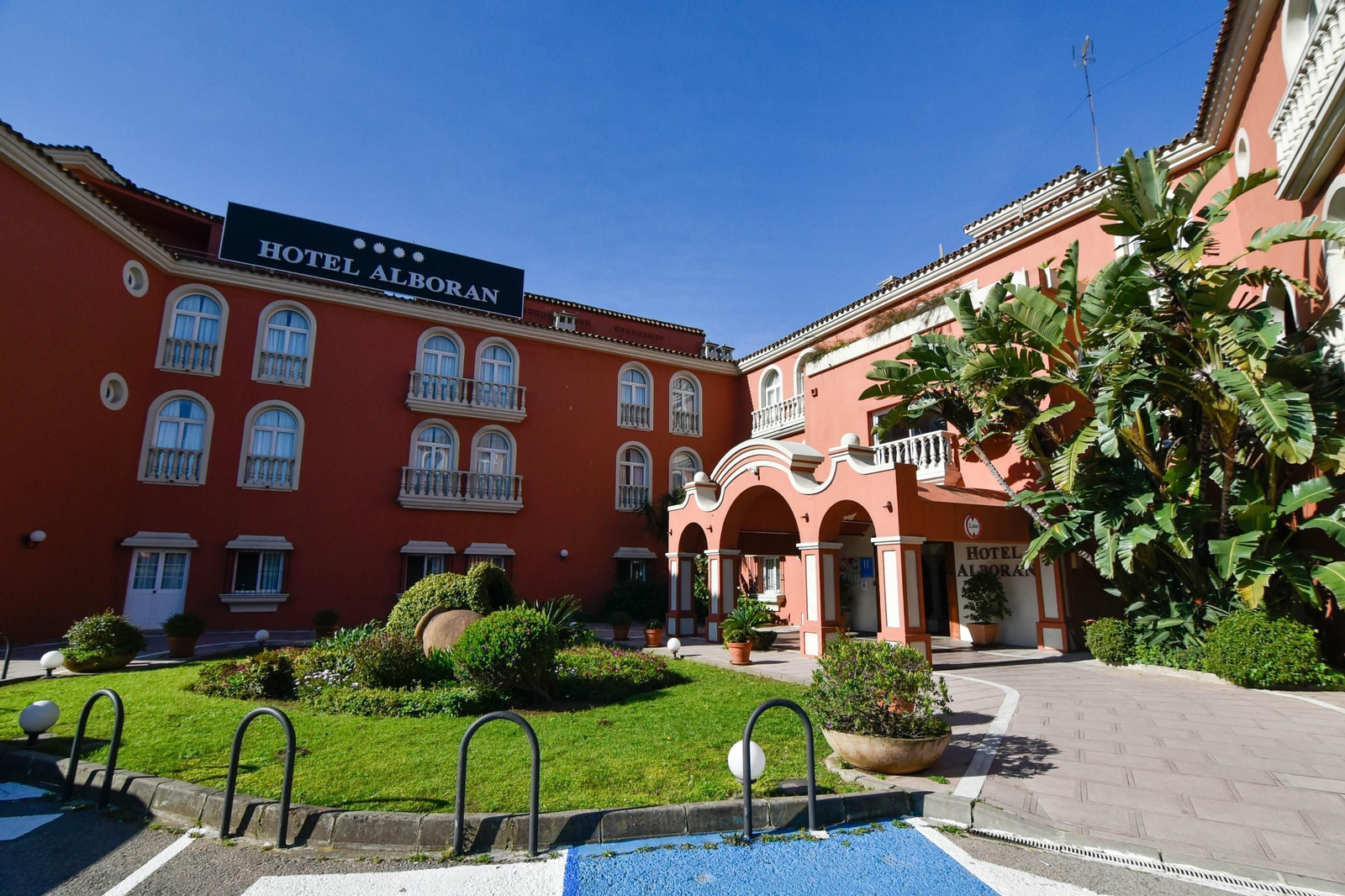 El Hotel Alborán en Algeciras.