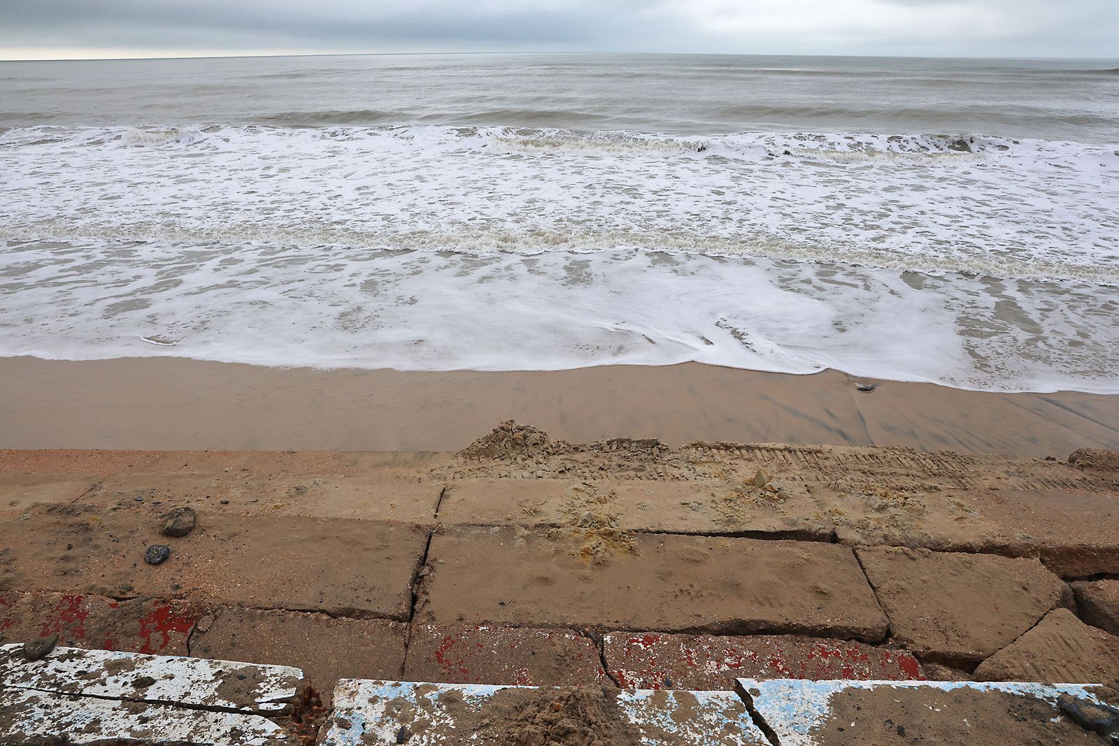 Las fotografías de los daños en Matalascañas