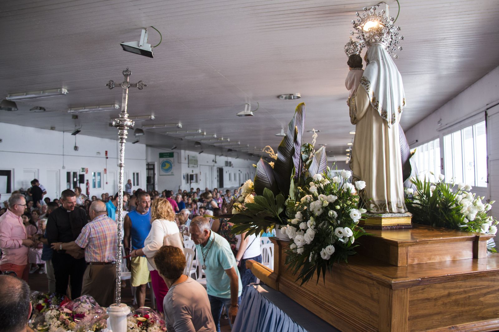 Las imágenes de la procesión de la Virgen del Carmen