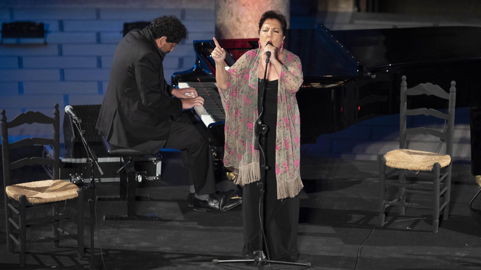 La cantaora Carmen Linares.