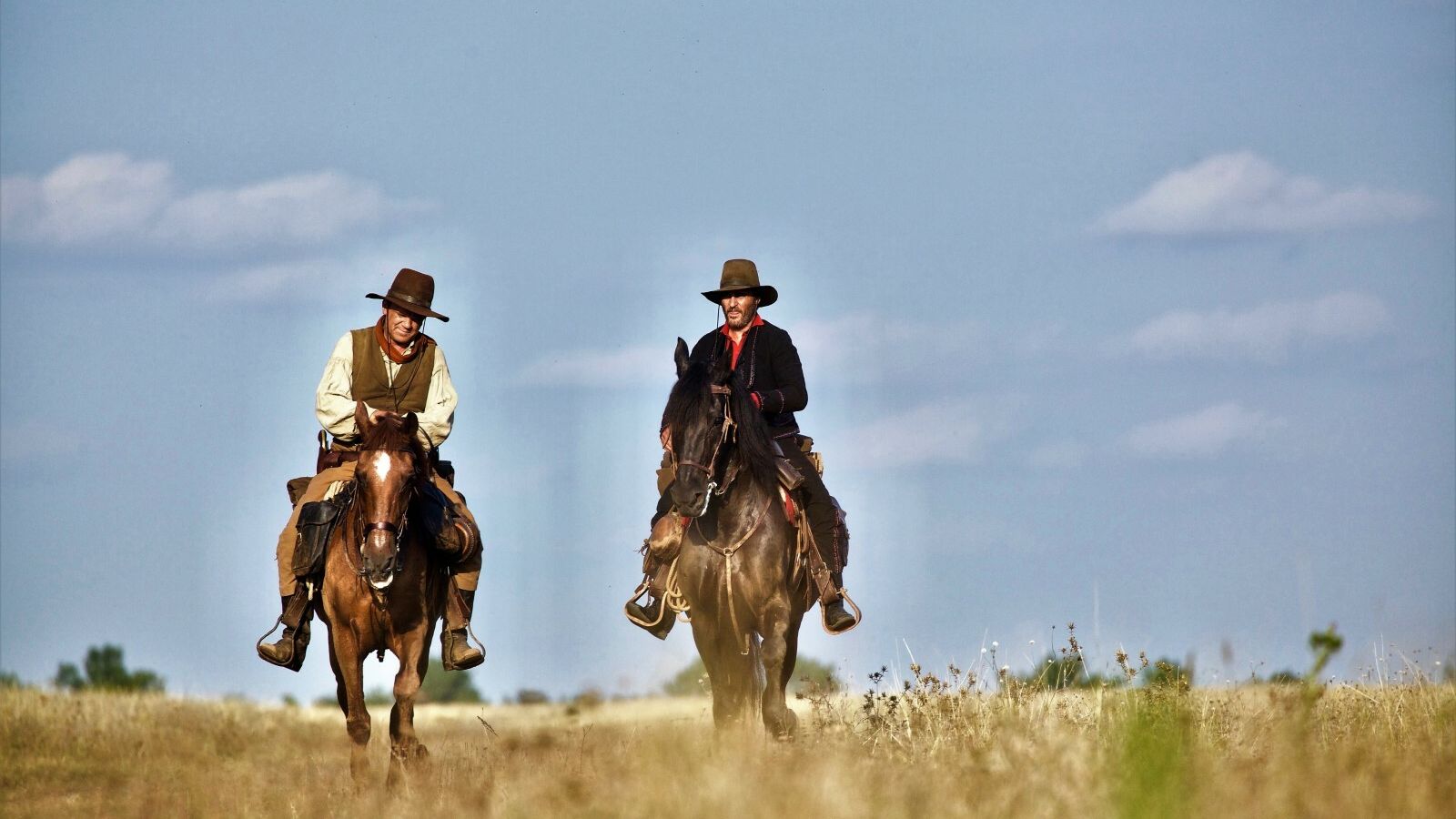 Un fotograma de 'Los hermanos Sisters'.