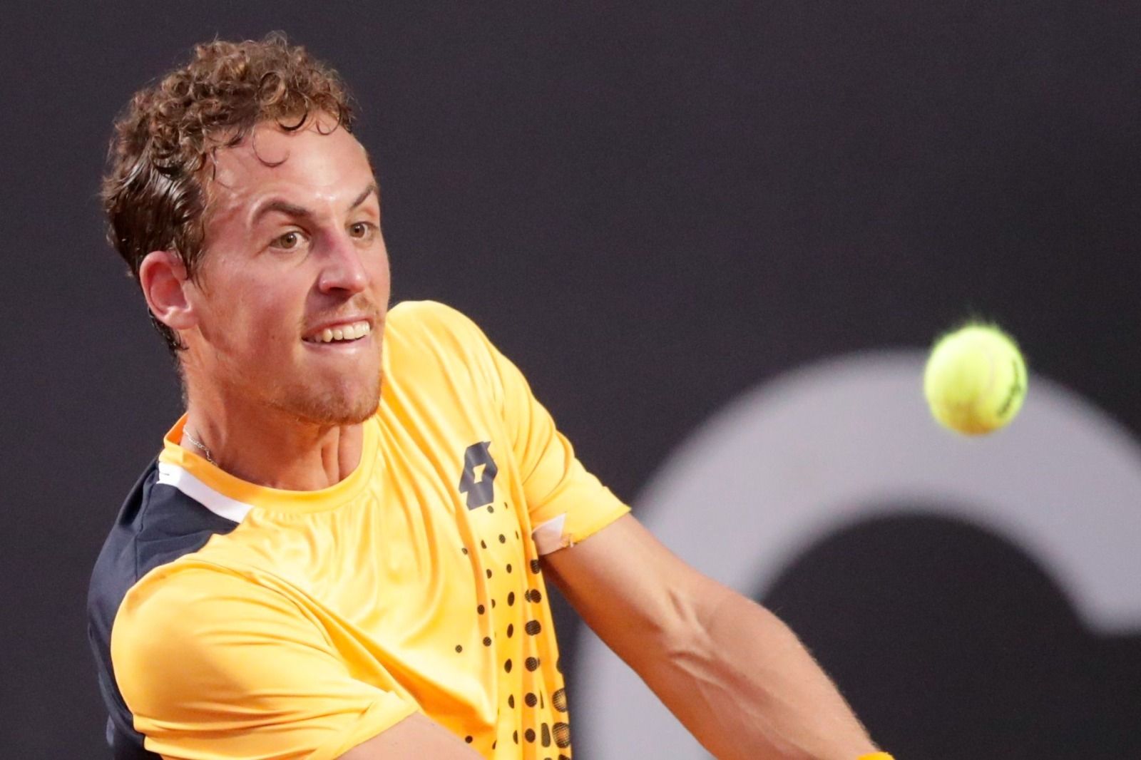 Carballés, en el ATP 250 de Marrakech.