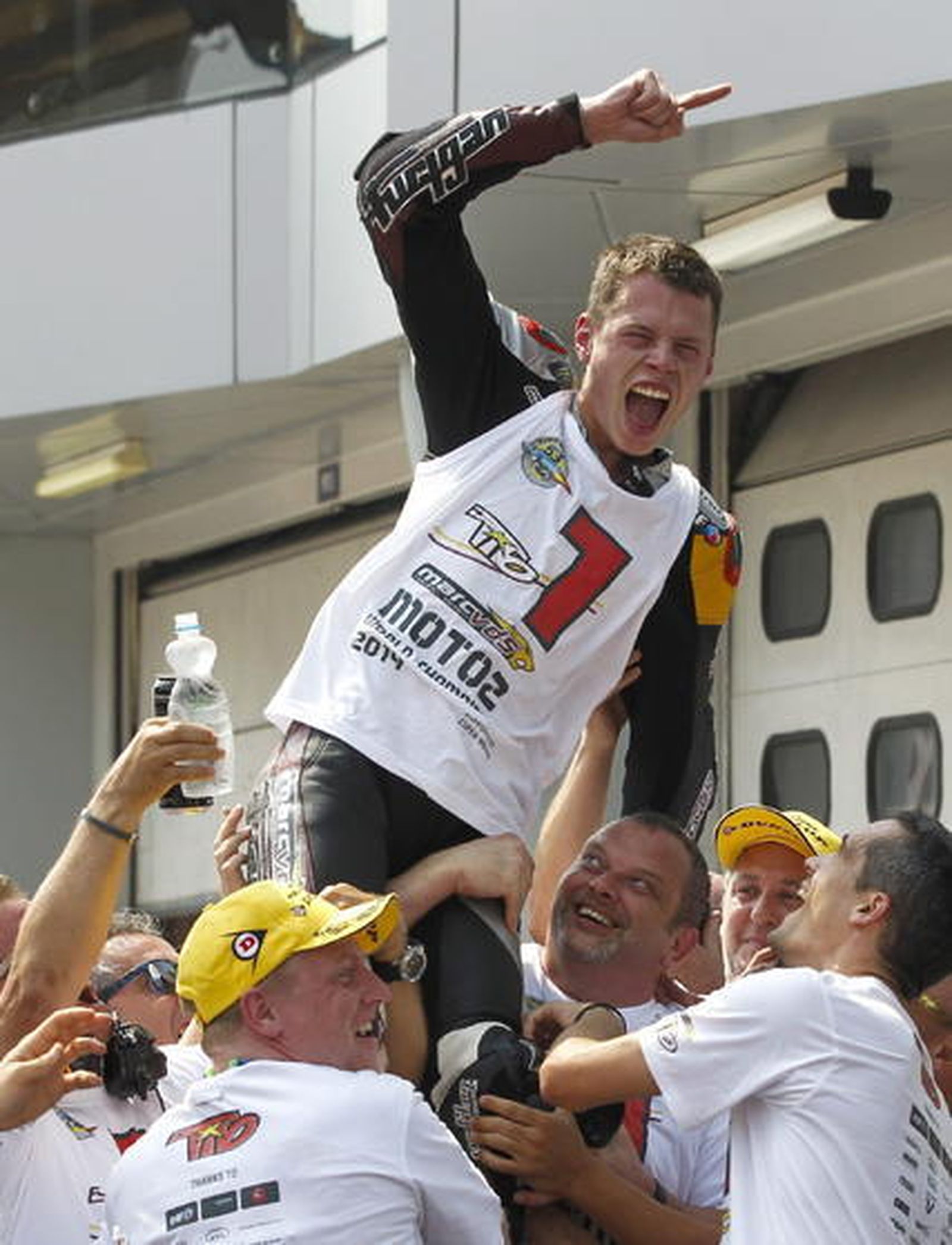 Tito Rabat, campeón del mundo de Moto2