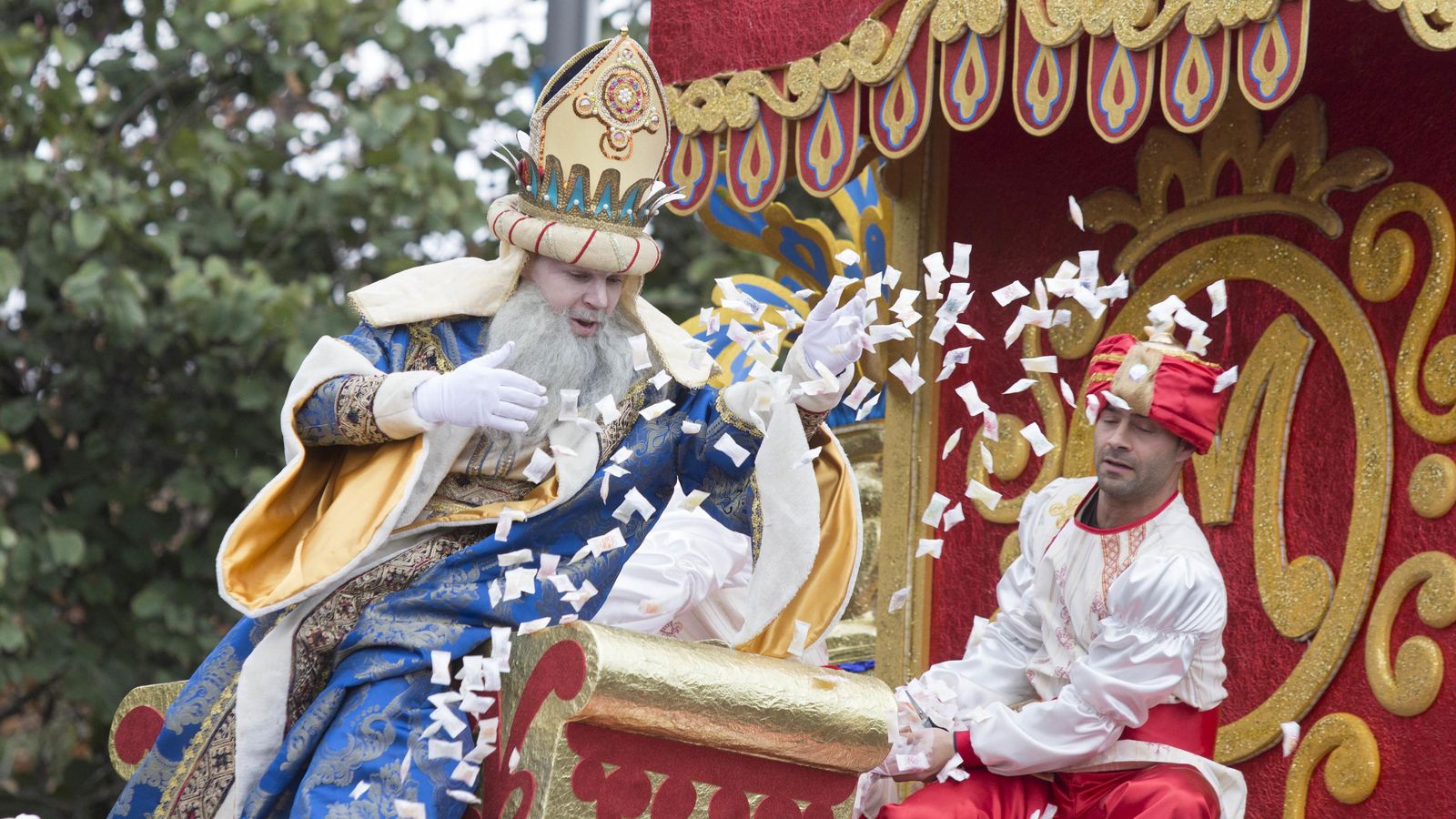 La Cabalgata de los Reyes Magos de 2018.