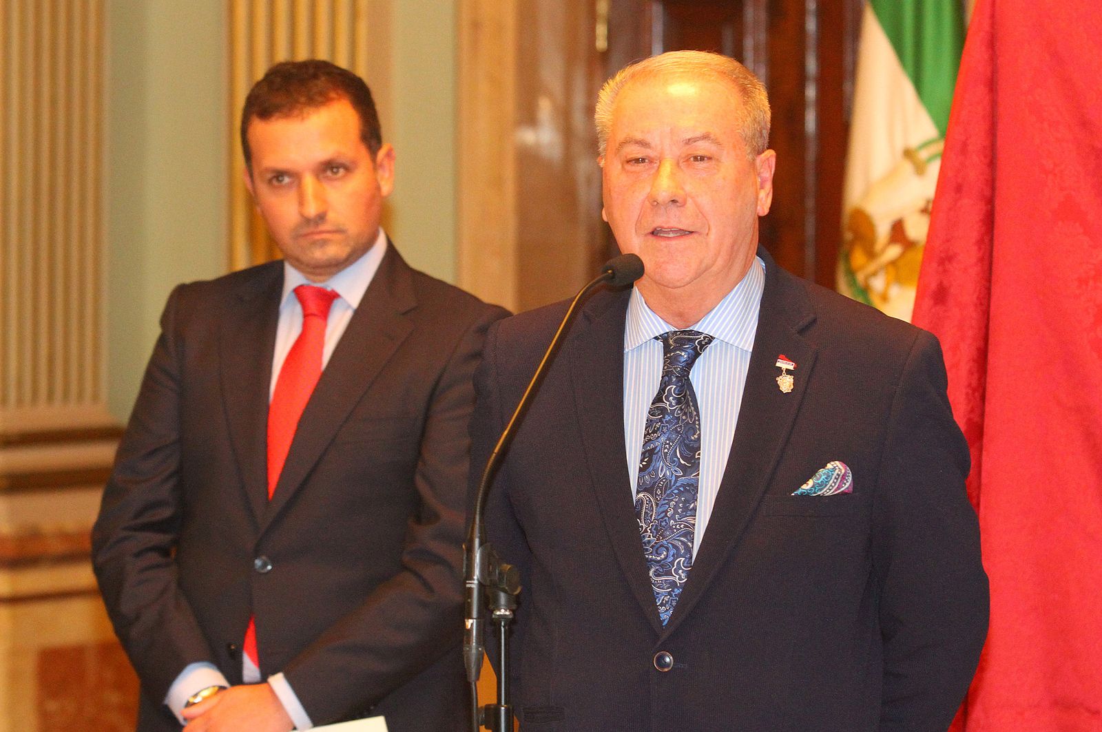 Imágenes de la presentación del cartel de la Semana Santa 2018