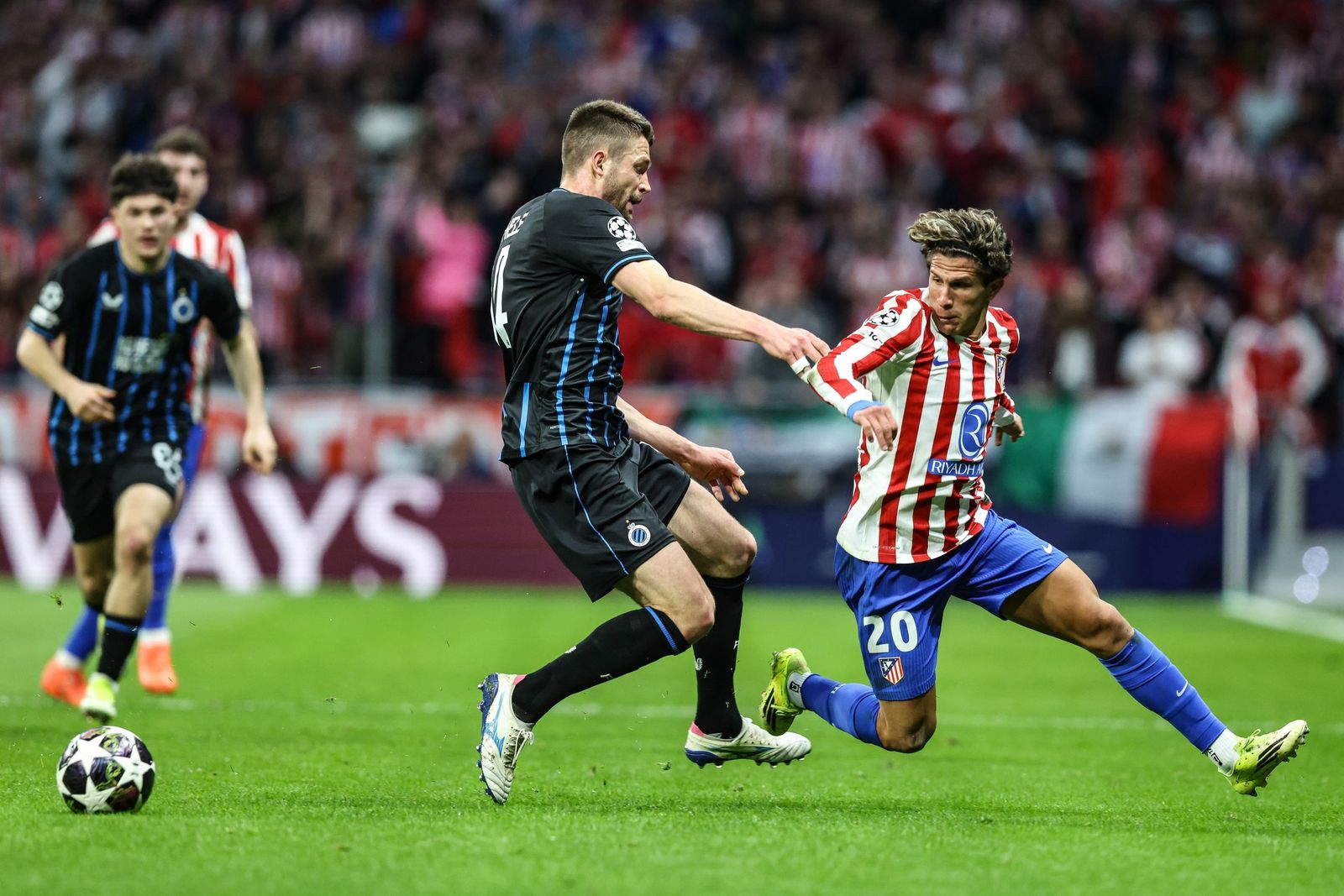 Las fotos del Atlético de Madrid - Brujas