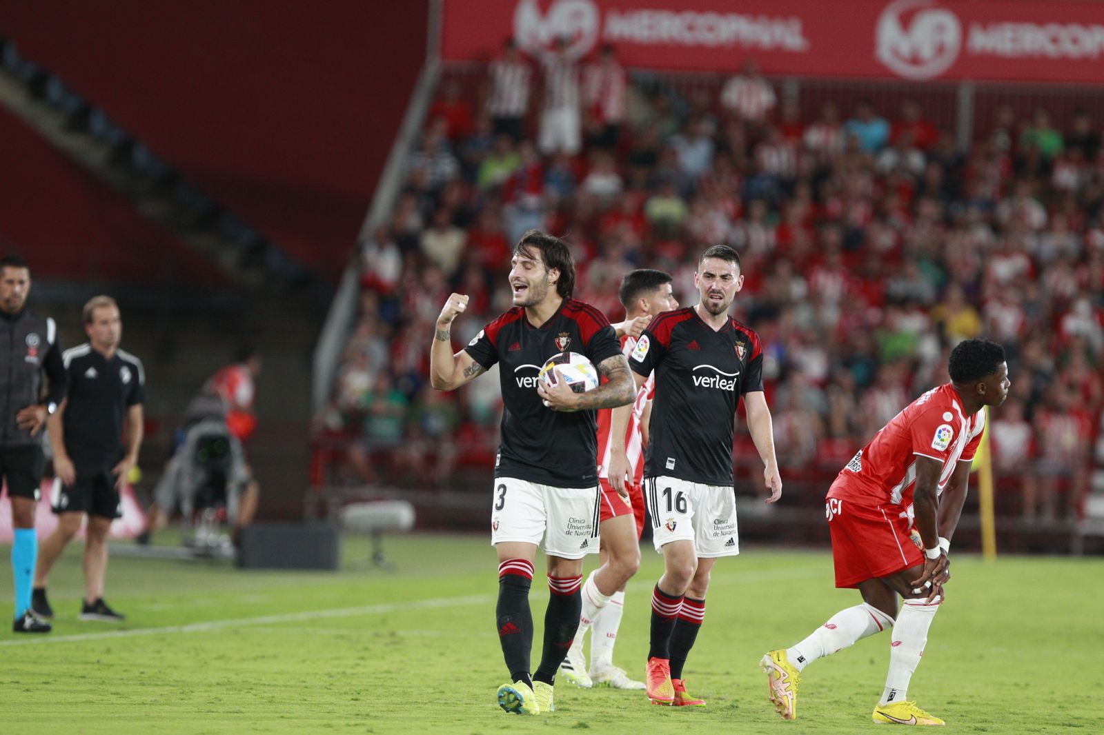 Imágenes del partido U.D. Almería-C.A. Osasuna