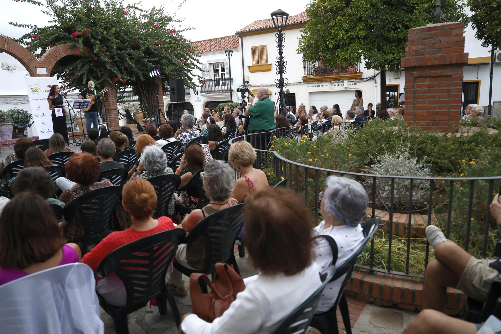 Fotos del recital poético de Izquierda Unida en Algeciras