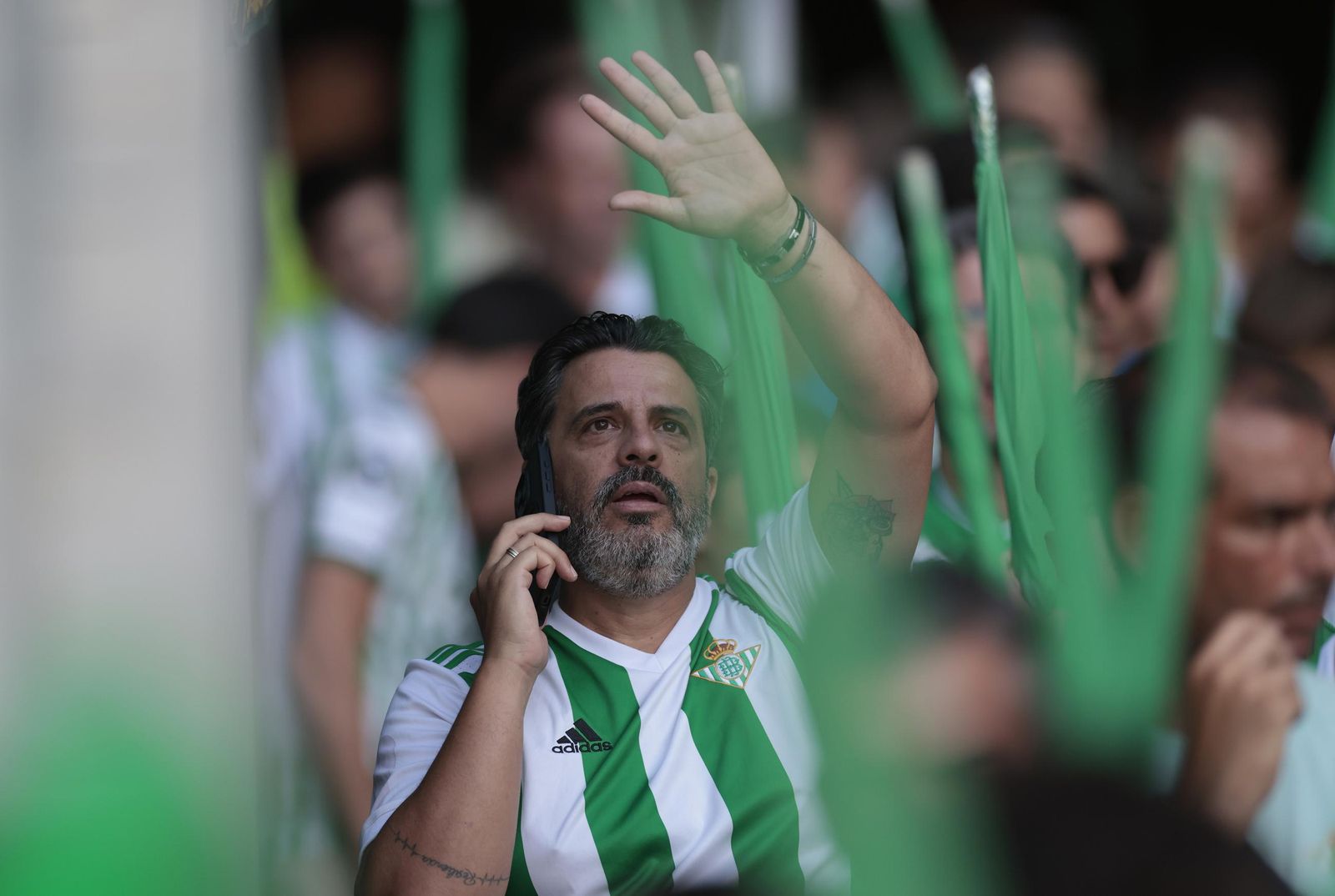 Búscate en las fotos del Betis - Athletic Club