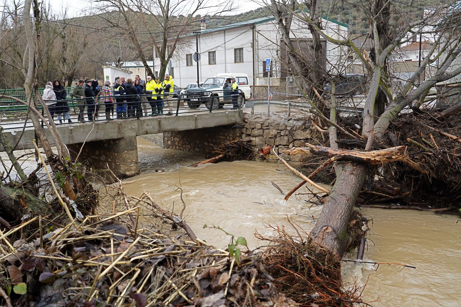 Benalúa de las Villas, municipio granadino afectado por el temporal.