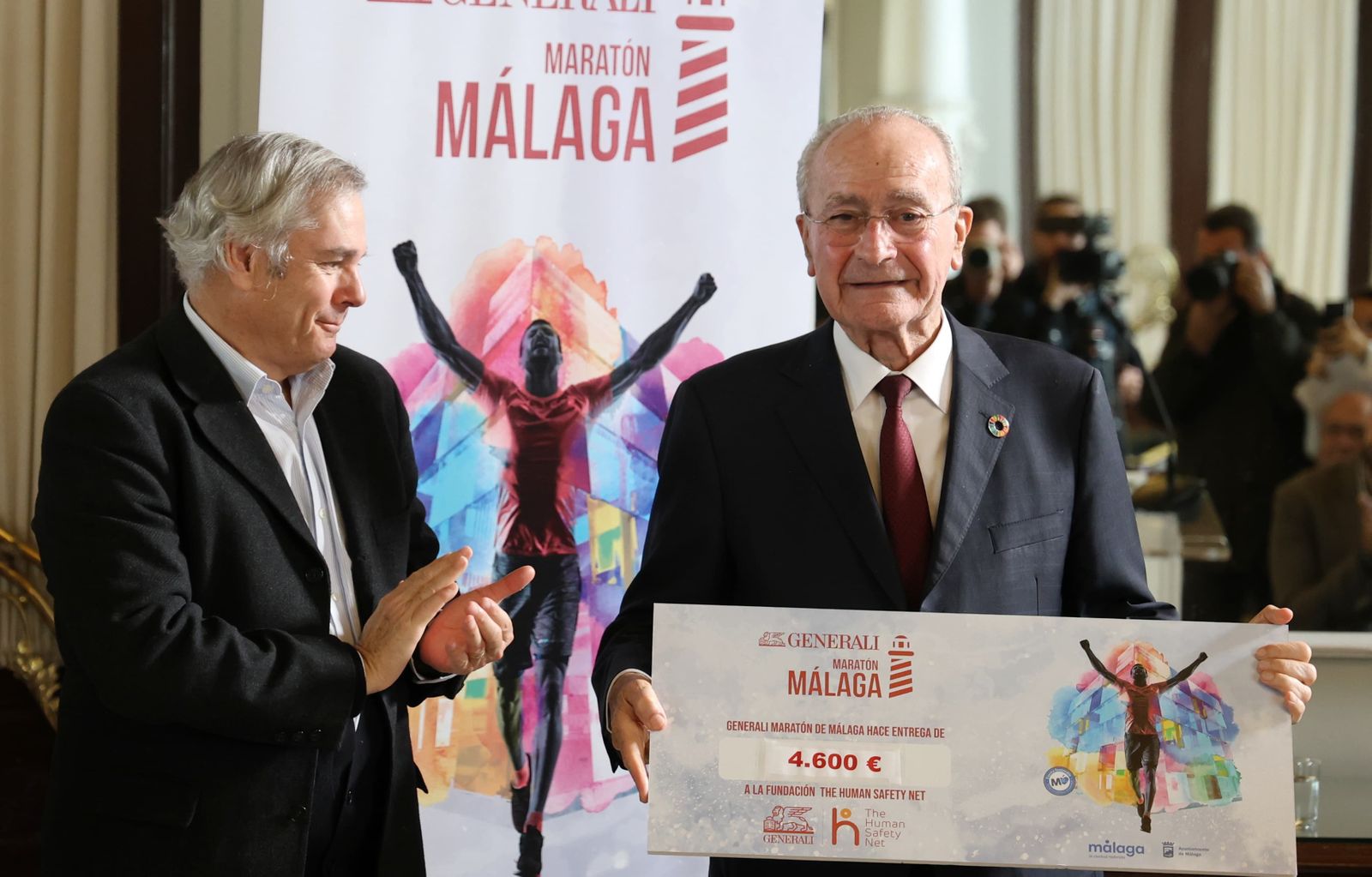 Las fotos de la presentación de la Maratón de Málaga 2023