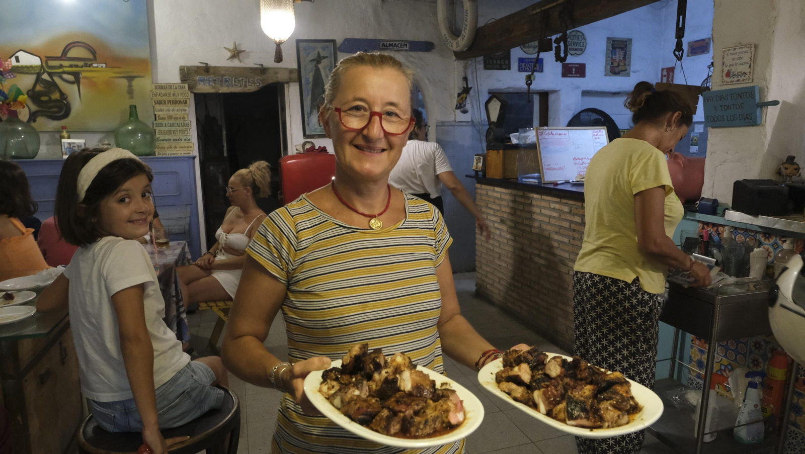 Últimas veladas de la Brasería el Charros de Almería, en imágenes