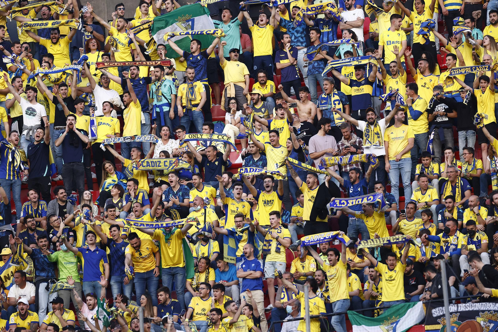 Las imágenes del Sevilla-Cádiz