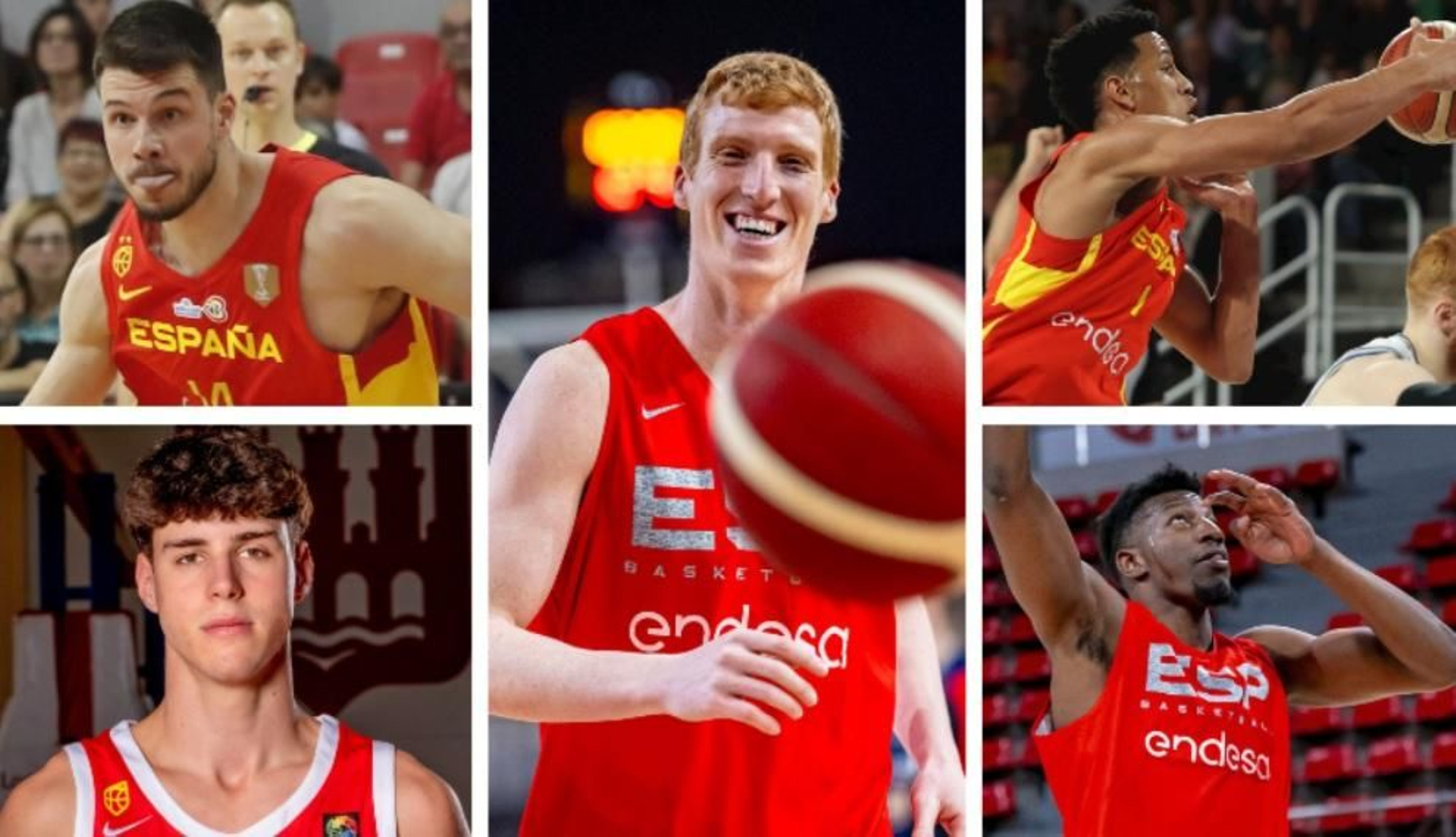Los jugadores del Unicaja. Los jugadores del Unicaja.